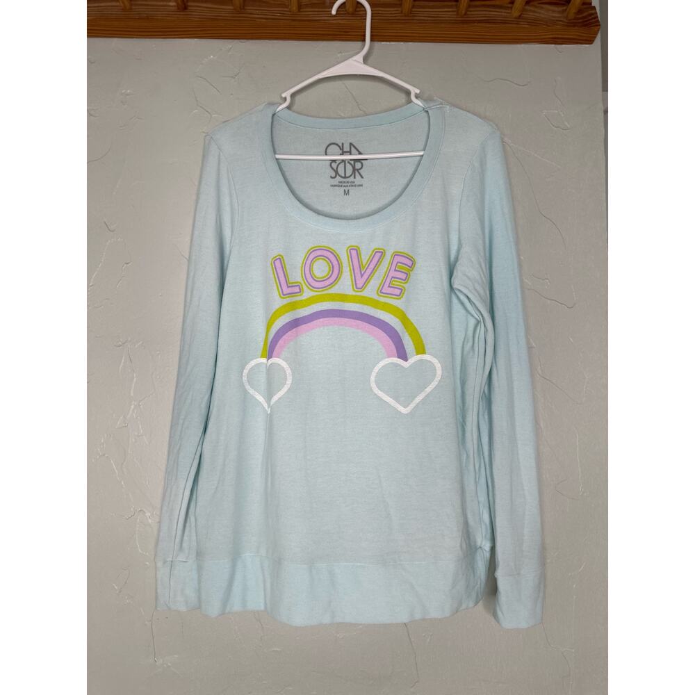 Chaser Love Blue Cozy Sweatshirt